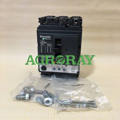 Автоматичний вимикач 3P3D MICROL 2.2M 220A NSX250N LV431165 Schneider Electric