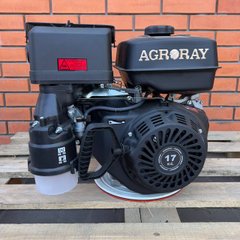 Двигун Agro-Ray AR192FE-S, 25 мм, шпока, ел/старт, бензин 17 л.с.