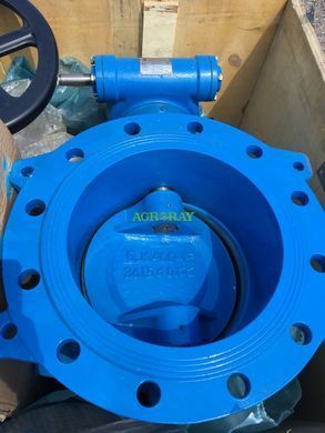 Затвор дисковый поворотный Czech Valve Group с электроприводом AUMA DN400 PN10