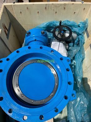 Затвор дисковый поворотный Czech Valve Group с электроприводом AUMA DN400 PN10