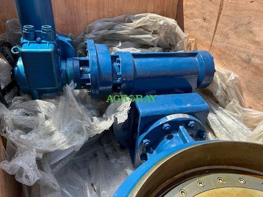 Затвор дисковый поворотный Czech Valve Group с электроприводом AUMA DN800 PN10