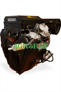 Двигатель WEIMA WM2V78F -2цил. (вал конус), бензин 20,0 л.с.