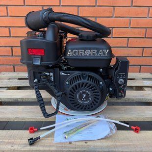 Двигатель Agro-Ray AR170FЕ-Т, 20мм, щлиц, эл/старт, бензин 7л.с.