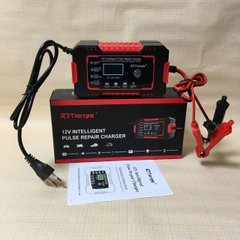 Зарядное устройство RJ Tianye Импульсное интеллектуальное 6А 4-100Ач для аккумуляторов всех видов.red