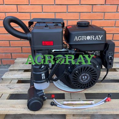 Двигун Agro-Ray AR188FЕ-S, 25мм, шпонка, ел/старт, бензин 13к.с.