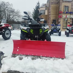 Універсальний відвал для очищення снігу / лопата для квадроцикла